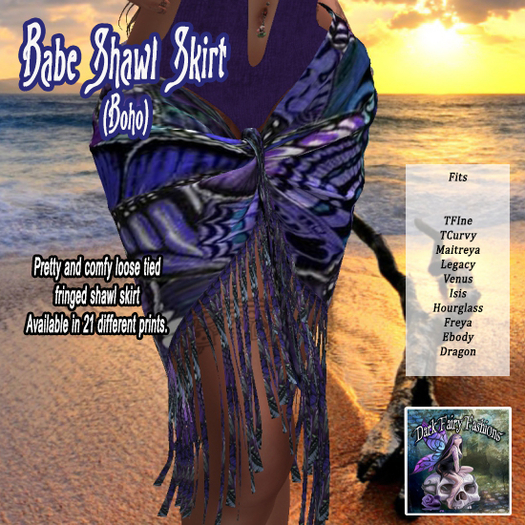 (wear me) DFF Babe Shawl Skirt #5