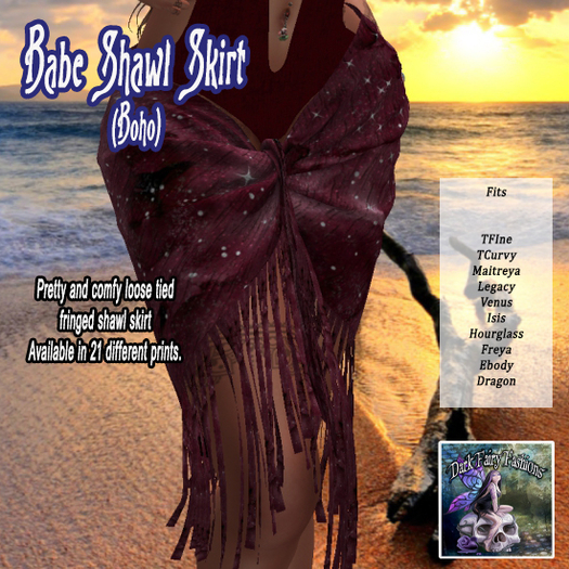 (wear me) DFF Babe Shawl Skirt #3