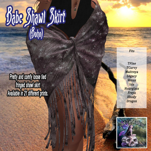 (wear me) DFF Babe Shawl Skirt #2