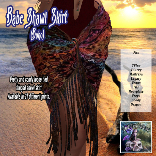 (wear me) DFF Babe Shawl Skirt #1