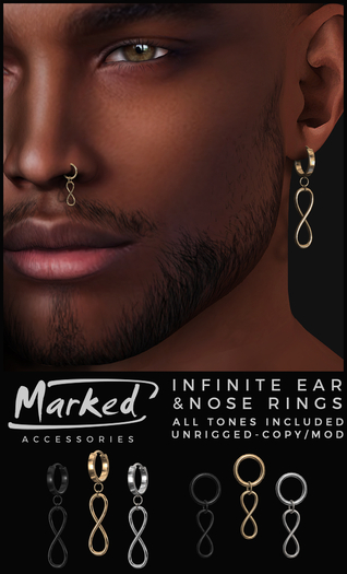 MARKED - Infinite Earring & Nose Ring