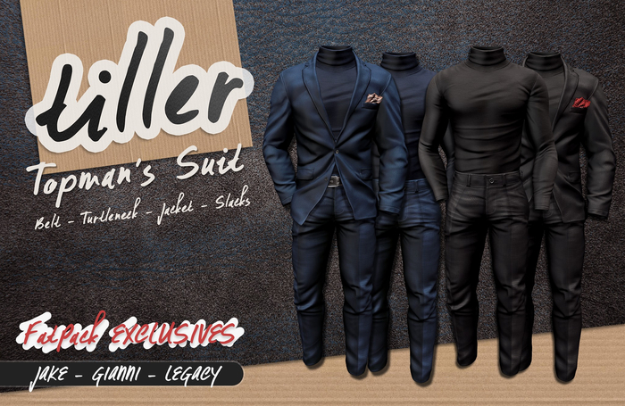 Tiller // Topman's Suit (FATPACK)