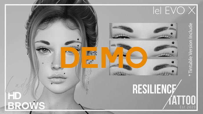 [RESILIENCE] Tattoo - Lady HD Brows DEMO