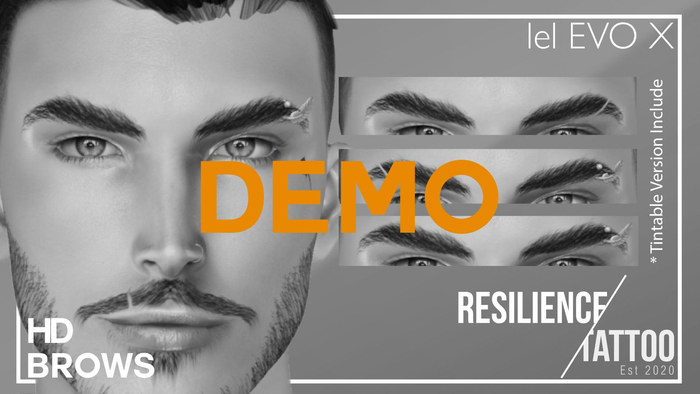 [RESILIENCE] Tattoo - HD Brows 01 DEMO