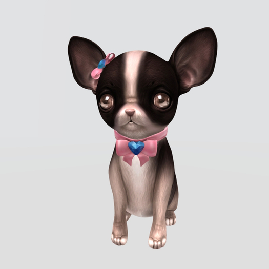Birdy - Little Chi - Sit - Spot Black RARE