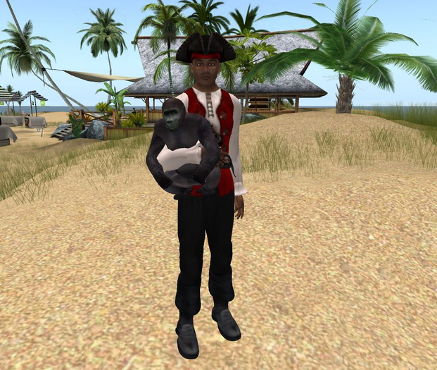 [WaS] Holdable Huggable Teddy: Gorilla