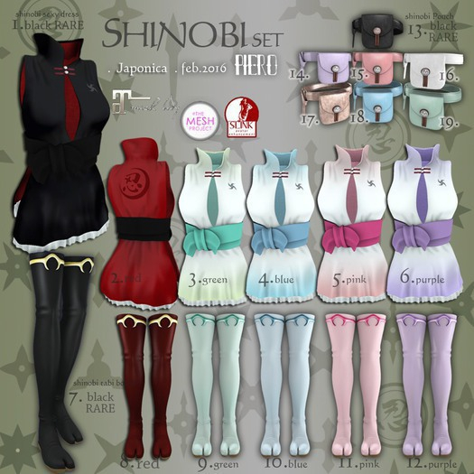 13+PIERO+shinobi Pouch brown 