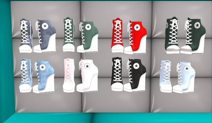 Wedge Sneakers (FATPACK)