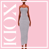 XODI - Ivy Maxi Dress - "WHITE"