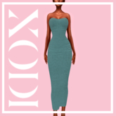 XODI - Ivy Maxi Dress - "SEAFOAM"