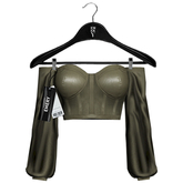 Emery Shabby Top Olive