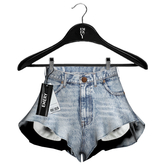 Emery Verbeke Flared Shorts Snow