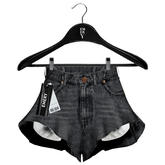 Emery Verbeke Flared Shorts Smoke