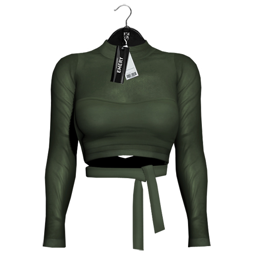 Emery Deja Top Olive