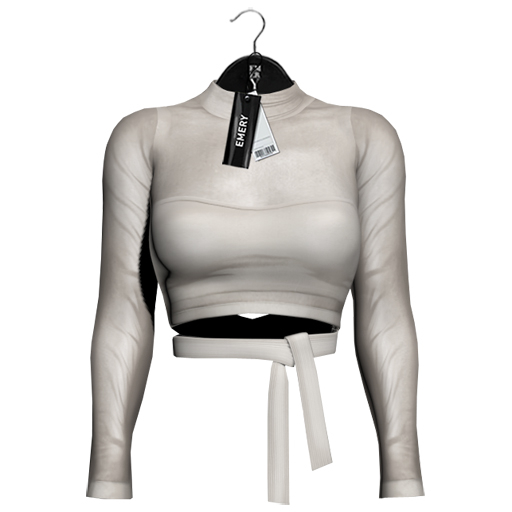 Emery Deja Top Off-White