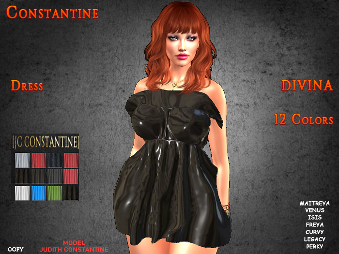 [JC CONSTANTINE] Divina Dress
