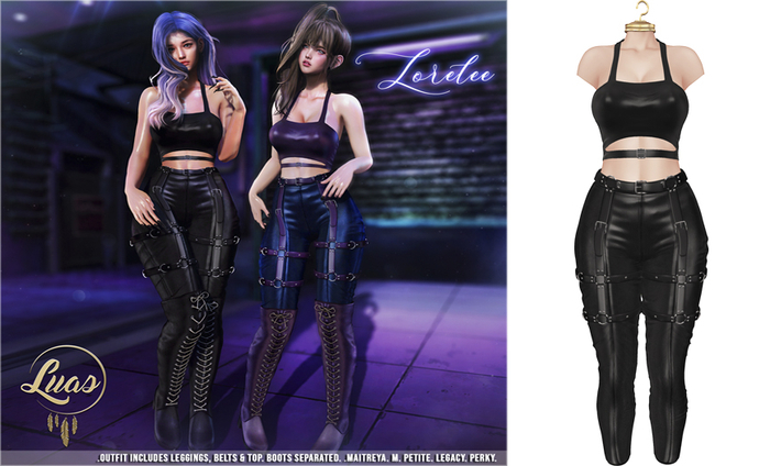 Luas Lorelee Outfit Black