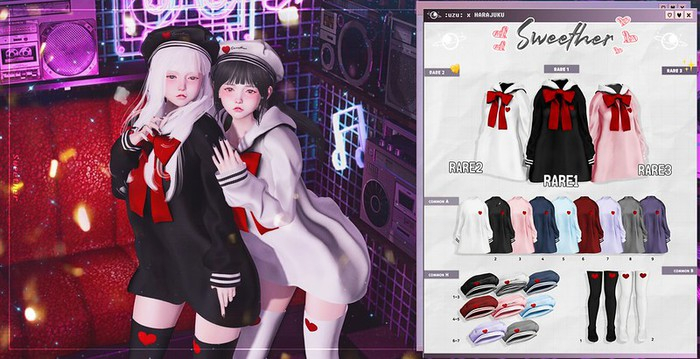 :uzu: Sweether gacha - RARE 3