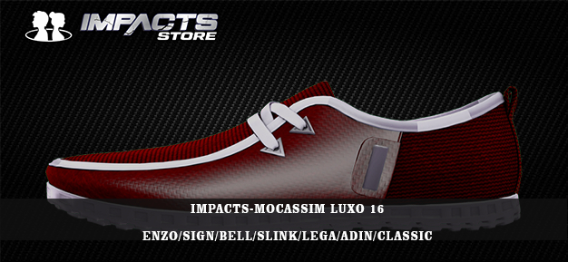 IMPACTS-MOCASSIM LUXO 16 ENZO/SIGN/BELL/SLINK/LEGA/ADIN/CLASSIC