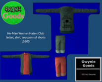 Gwynie Goods - Tweenster He-Man Woman Haters Club