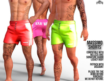 ExalteD - Massimo Shorts {Belleza/Signature/Legacy} Orange v1