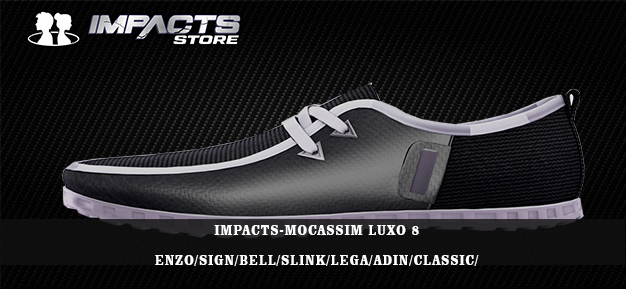 IMPACTS-MOCASSIM LUXO 8 ENZO/SIGN/BELL/SLINK/LEGA/ADIN/CLASSIC/