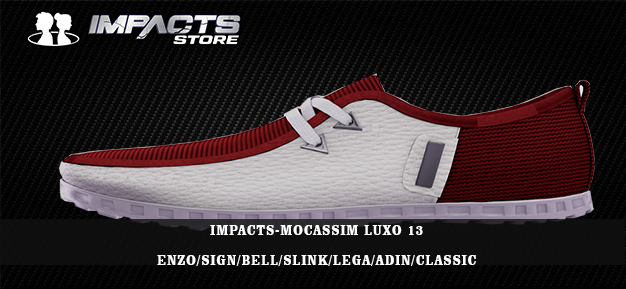 IMPACTS-MOCASSIM LUXO 13 ENZO/SIGN/BELL/SLINK/LEGA/ADIN/CLASSIC