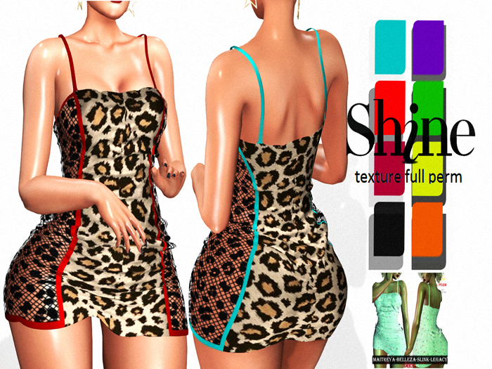 AJ   #SHINE_ DRESS FLOR  _TEXTURE FULL PERM