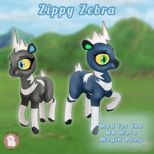 [WP] Zippy Zebra for Magik Pony