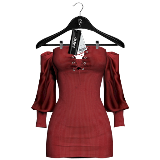 Emery Cleo Dress Red