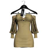Emery Cleo Dress Mustard