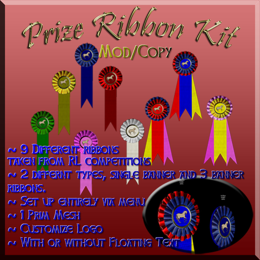 Prize Ribbon Kit (MOD/XFER)