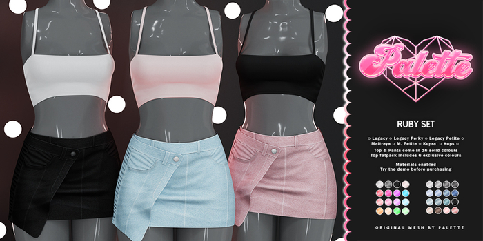 Palette - Ruby Skirt [Fatpack]