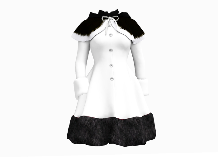 Winter Fur Elegant Coat & Hat Tights Box 5 / RARE