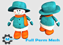 Mesh Place - Winter Snowman Toy - Full Perm Mesh