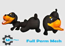 Mesh Place - Wiener Dog Toy - Full Perm Mesh