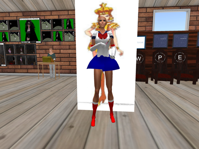 Sailor moon outfit for Bento - bom Mesh avatars and maitreya v2