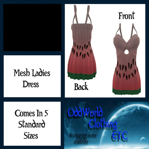 OCE - Watermelon Dress