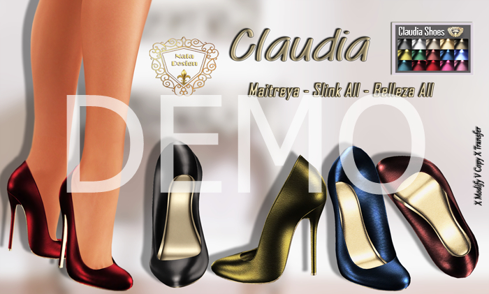DEMO - Nala Design - Claudia Stilettos - Mesh Bodies