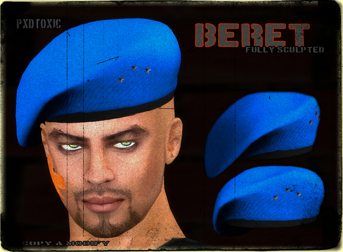 PXDTOXIC - BERET BLUE