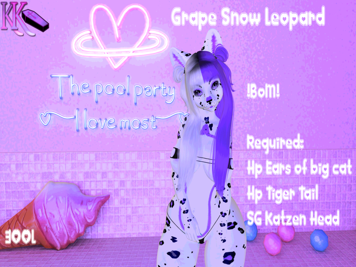 !!Grape Snow Leopard!!