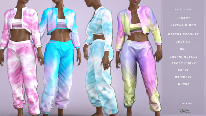 R2A- FAYE OUTFIT W/HUD
