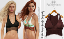 Elodie Top Burgundy - Maitreya Lara, Lara Petite, Kupra Original, Legacy - FashionNatic