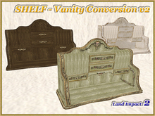 SHELF - Vanity Conversion v2 (2 LI) (Full perm)