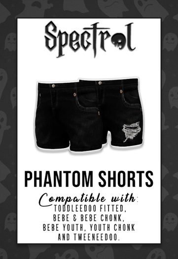 Spectral. - Phantom Shorts {Black}