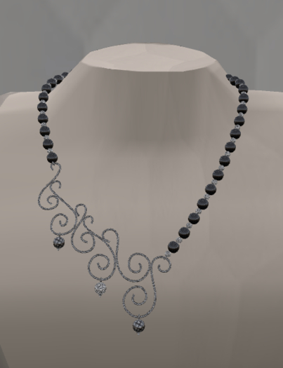 Splended Black & Silver  W/Resize