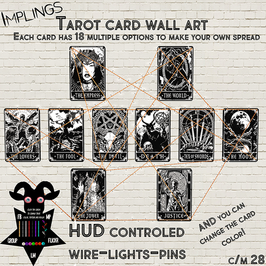 ..::Implings::..Tarot Spread Wall Art