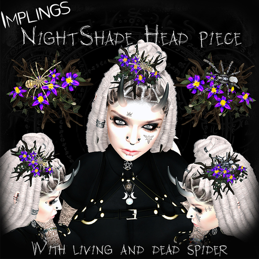 ..::Implings::..NightShade Head Piece