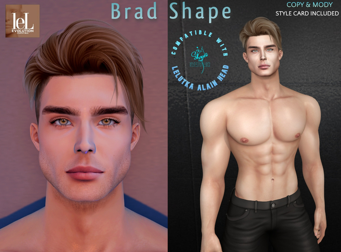 Shape Brad for LeLUTKA Alain Head & ALTAMURA(WEAR IT)