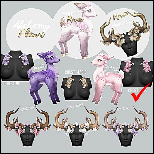 Alchemy - Fleur - Horns - Magic RARE lootbox
